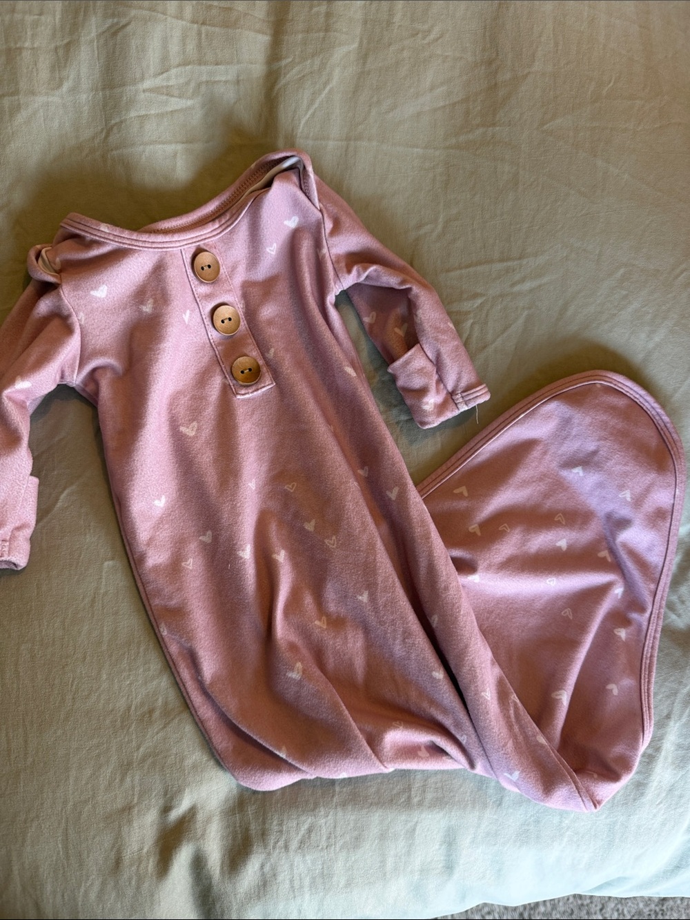 Caden lane newborn gown